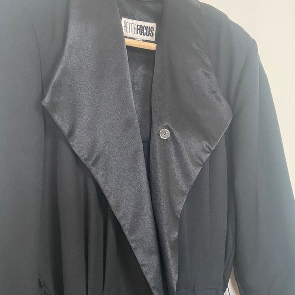 Vintage Black Tuxedo Jumpsuit - small - Picture 2 of 3